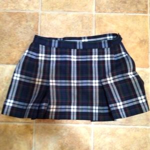 Plaid skirt
